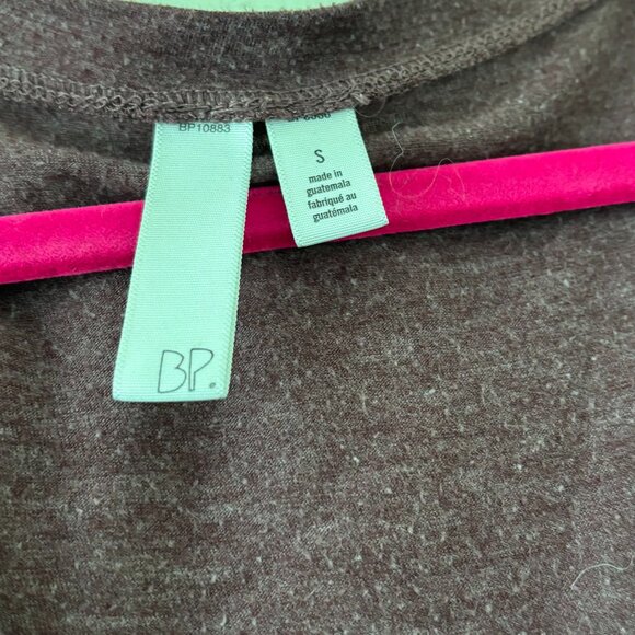 BP. Scoop Neck Boyfriend Tee Purple Small - Picture 4 of 5